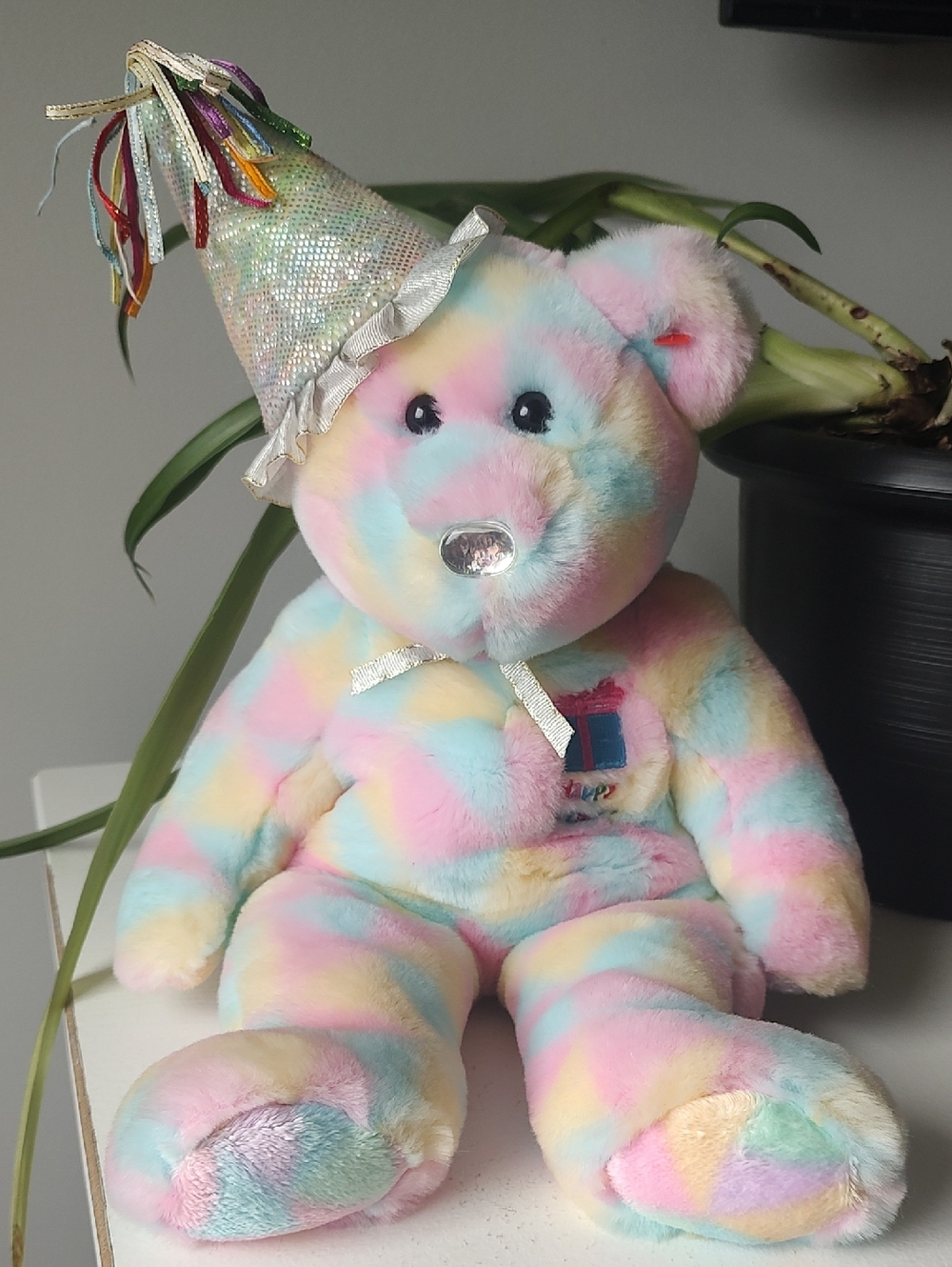 Ty The Beanie Buddies Collection Birthday Bear © 2003
